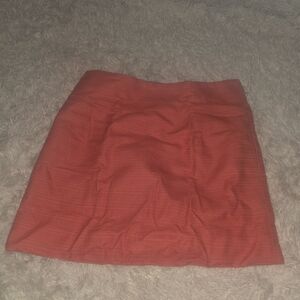 J. Crew Vibrant Red Mini Skirt